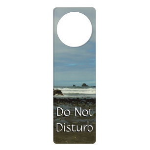 Pacific Coastline at Redwood National Park Door Hanger
