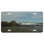 Pacific Coastline at Redwood National Park License Plate