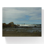 Pacific Coastline at Redwood National Park Paperweight