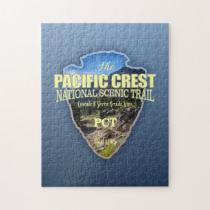 Pacific Crest Trail (arrowhead) Jigsaw Puzzle