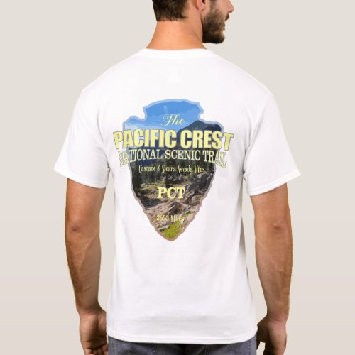Pacific Crest Trail arrowhead T_Shirt