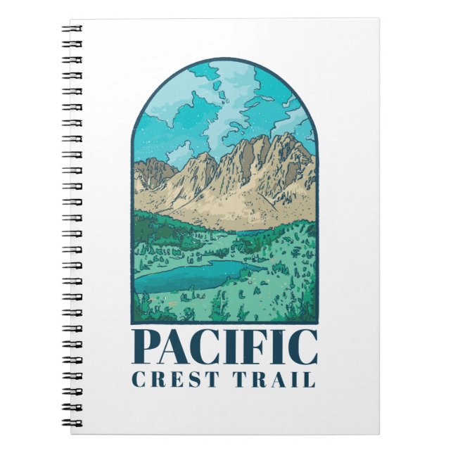 Pacific Crest Trail Art Notebook (Front)