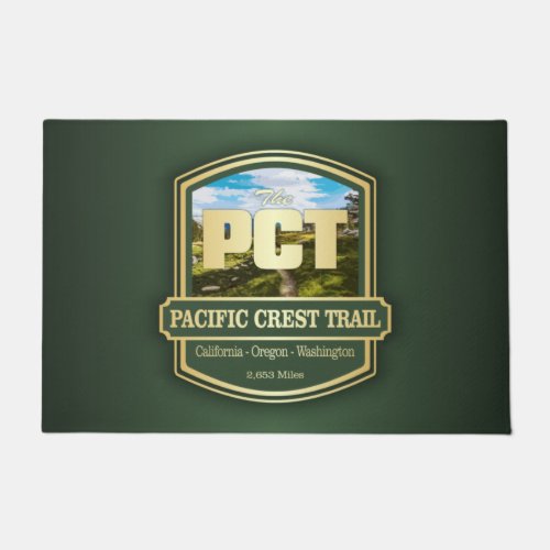 Pacific Crest Trail B1 Doormat