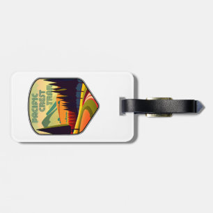 Pacific Crest Trail Colors Luggage Tag