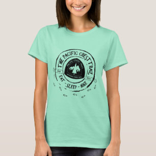 Pacific Crest Trail - Eat Sleep Hike T-Shirt