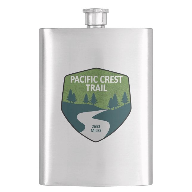 Pacific Crest Trail Flask (Front)