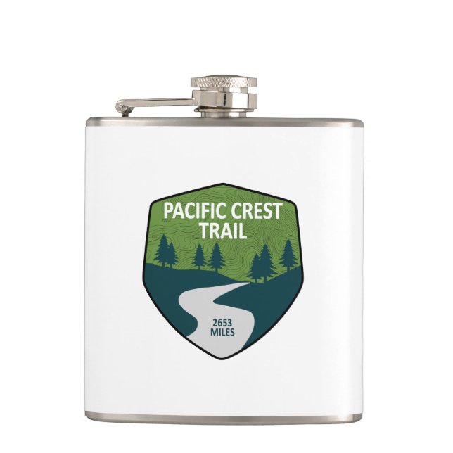 Pacific Crest Trail Flask (Front)