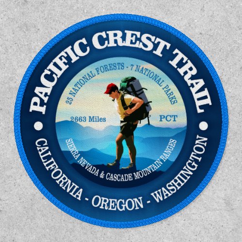 Pacific Crest Trail Hiker C  Patch