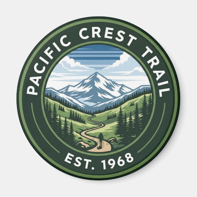Pacific Crest Trail Magnet (Front)
