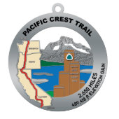 Pacific Crest Trail Medal (Front)