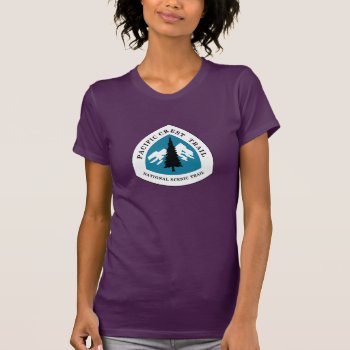Pacific Crest Trail T-shirt by worldofsigns at Zazzle