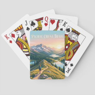 Pacific Crest Trail USA Poker Cards