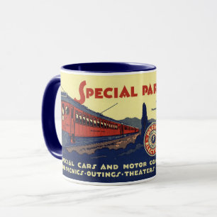 Pacific Electric Special Cars and Transportation Mug