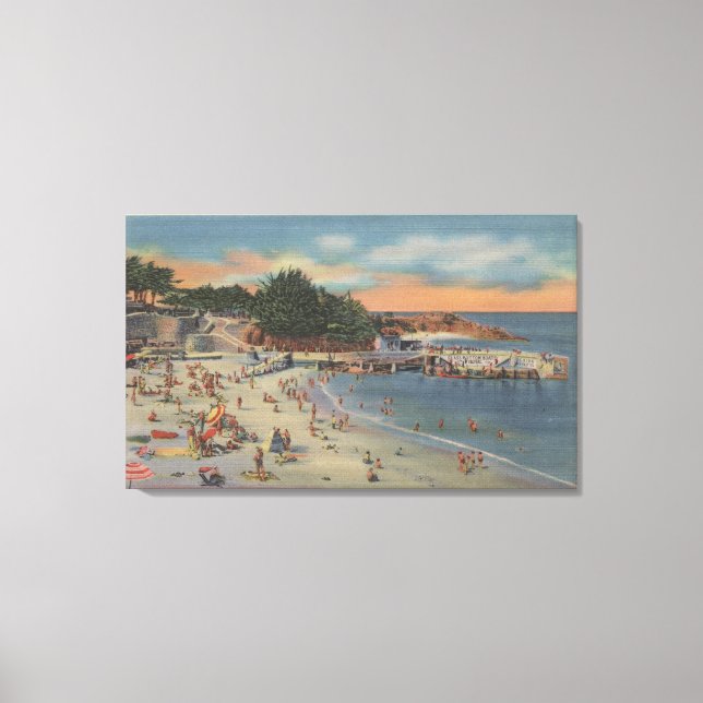 Pacific Grove, CA Canvas Print (Front)