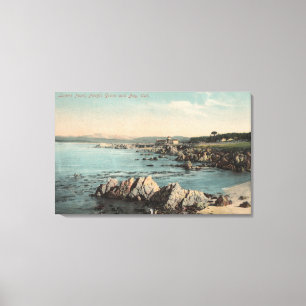Pacific Grove, CA - Lovers Point, Pacific Canvas Print