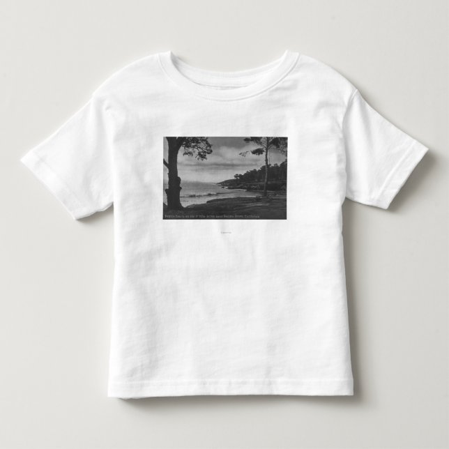 Pacific Grove, CA - Pebble Beach on 17 Mile Driv Toddler T-shirt (Front)