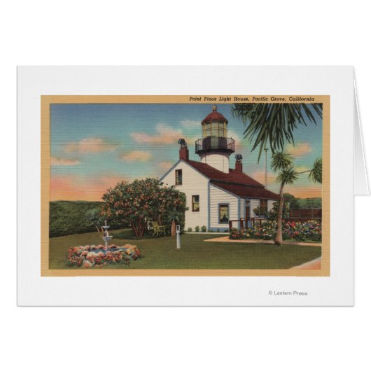 Pacific Grove, CA - Point Pinos Light House View Cards (Front Horizontal)