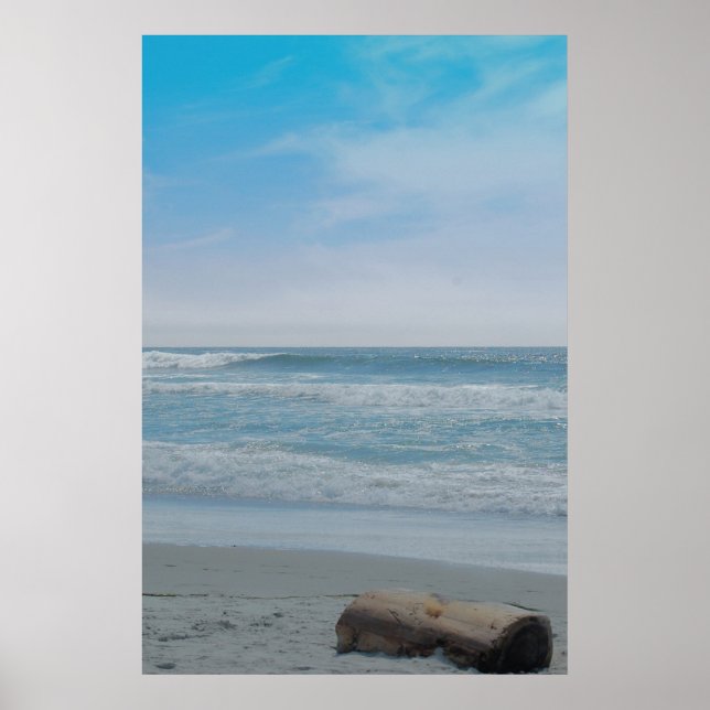 Pacific Grove Ocean View Poster (Front)