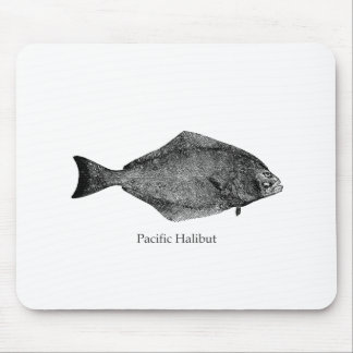 Pacific Halibut Logo Mouse Pad