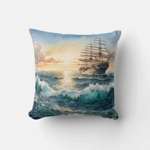 Pacific Majesty World Largest Embrace Throw Pillow