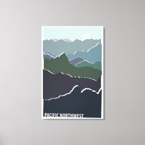 Pacific Northwest Canvas Print