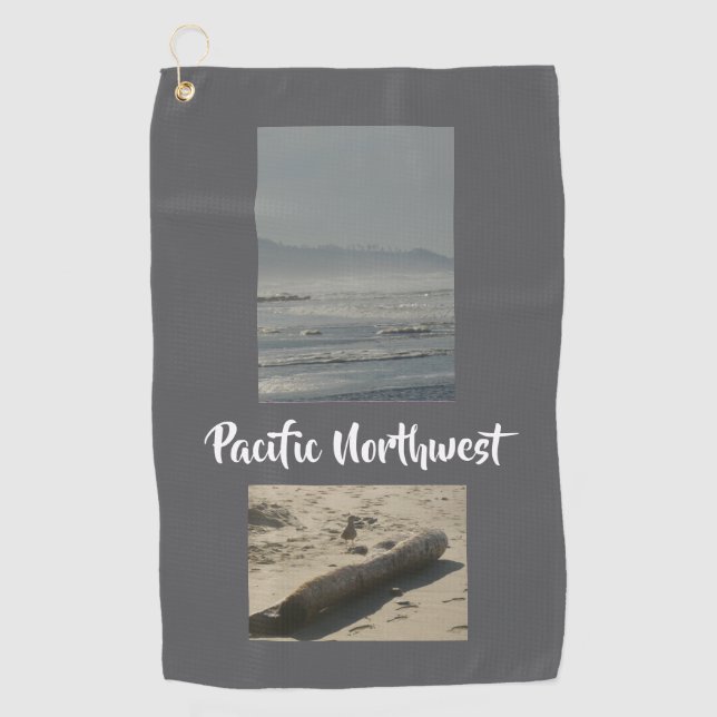 Pacific Northwest Golf Towel (Front)