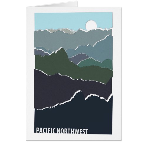 Pacific Northwest Greeting Card