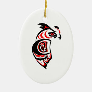PACIFIC NORTHWEST GUIDE CERAMIC ORNAMENT