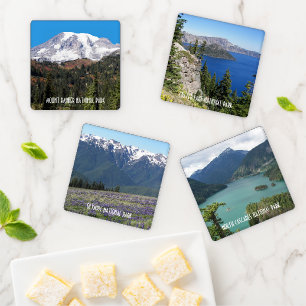Pacific Northwest National Parks Landscapes Coaster Set