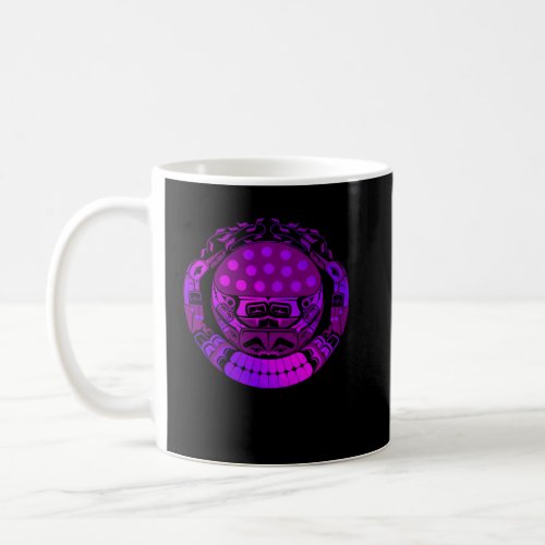 Pacific Northwest Native American Indian Psychedel Coffee Mug