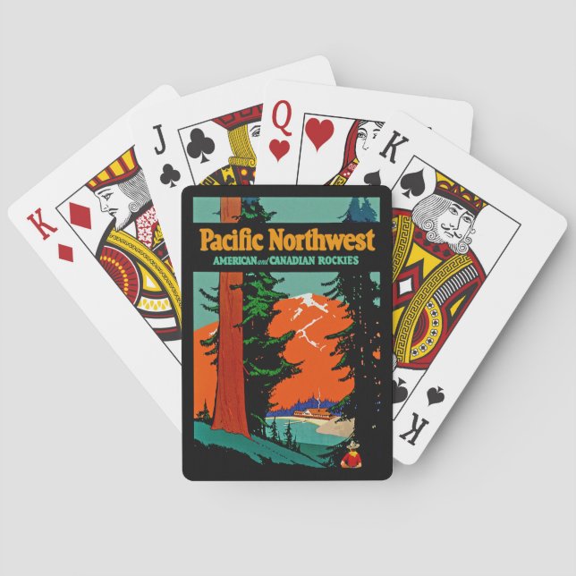 Pacific Northwest Poker Cards (Back)
