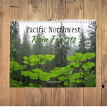 Pacific Northwest Rain Forests Calendar<br><div class="desc">Month by month wall calendar featuring scenic photographic images of temperate rain forests of the Pacific Northwest,  including the Hoh Rain Forest,  Quinault Rain Forest,  and Carbon River Rain Forest,  Washington. Select your calendar year.</div>
