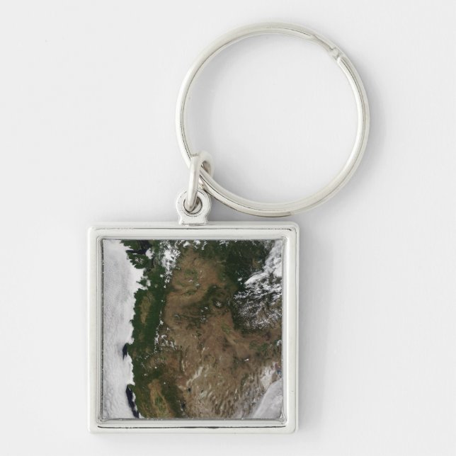 Pacific Northwest region of the United States Keychain (Front)