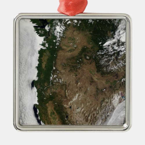 Pacific Northwest region of the United States Metal Ornament
