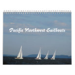 Pacific Northwest Sailboats Calendar at Zazzle