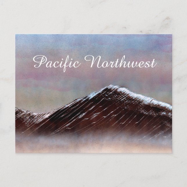 Pacific Northwest Subtle Sunlight Postcard (Front)