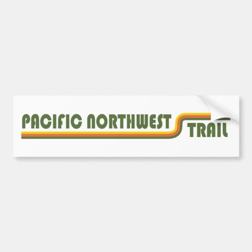 Pacific Northwest Trail Bumper Sticker