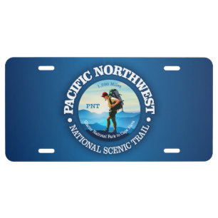 Pacific Northwest Trail (C) License Plate