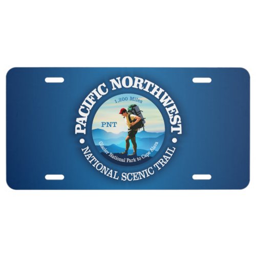 Pacific Northwest Trail C License Plate