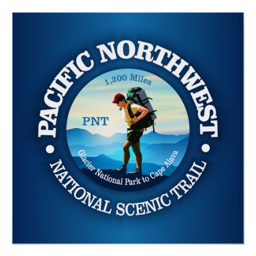 Pacific Northwest Trail C Poster