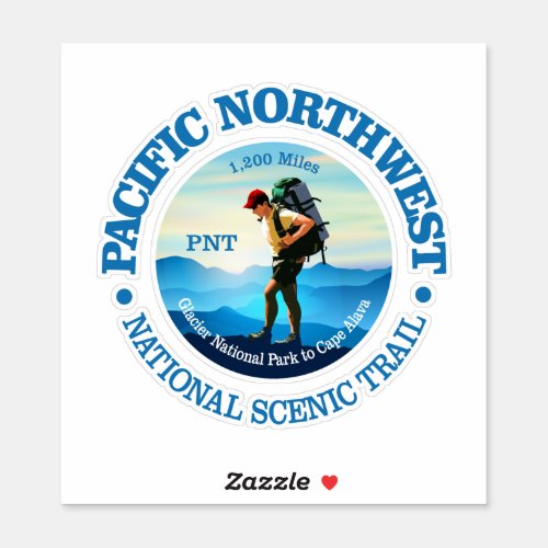 Pacific Northwest Trail C Sticker