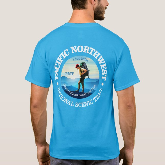 Pacific Northwest Trail (C) T-Shirt (Back)