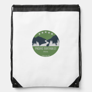 Pacific Northwest Trail Drawstring Bag