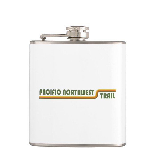 Pacific Northwest Trail Flask (Front)