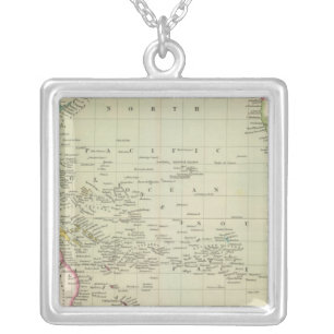 Pacific Ocean 11 Silver Plated Necklace