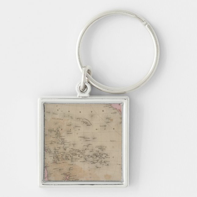 Pacific Ocean 6 Keychain (Front)