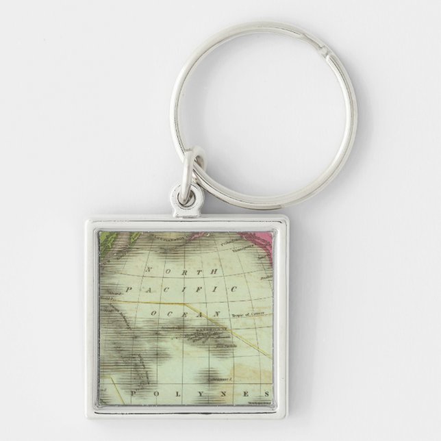 Pacific Ocean 6 Keychain (Front)