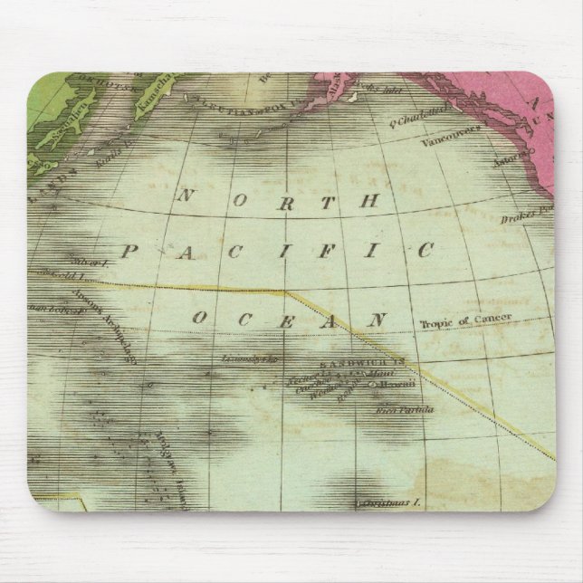 Pacific Ocean 6 Mouse Pad (Front)