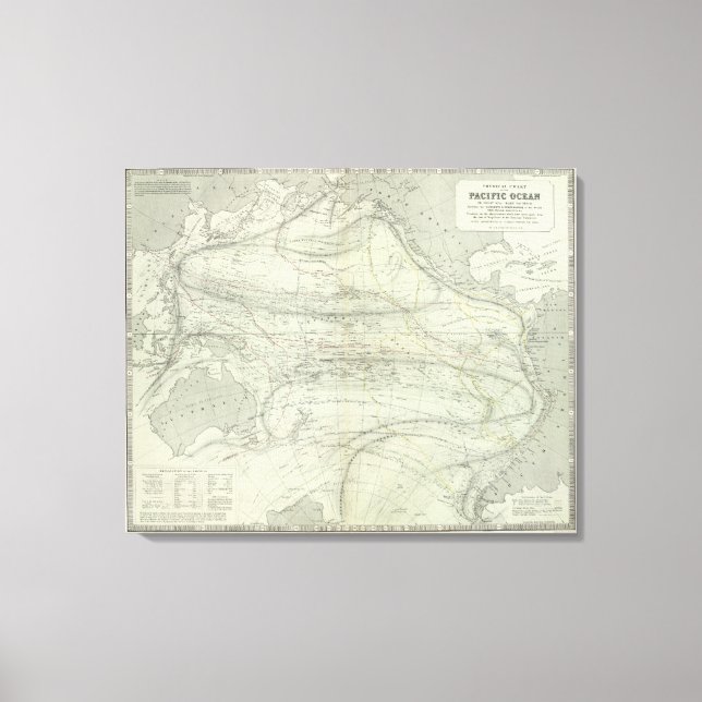 Pacific Ocean 7 Canvas Print (Front)