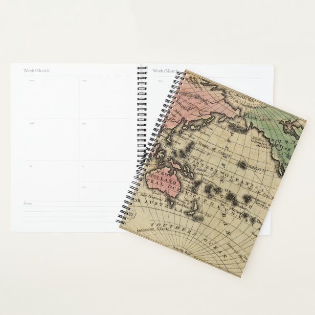 Pacific Ocean, British Islands Planner (Display)